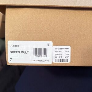 Steve Madden Dodge Green Mult Athletic Shoes